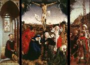 WEYDEN, Rogier van der Abegg Triptych oil painting